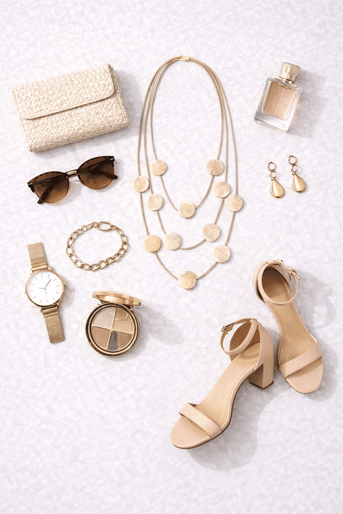 COLAR PASTILHA - BEGE