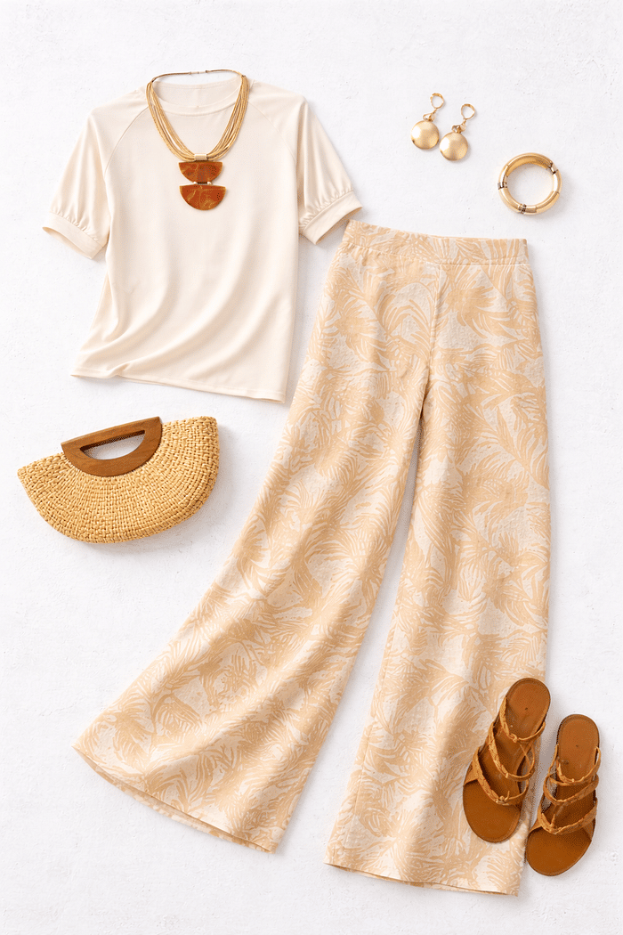 COLAR MEIA LUA PEDRA - TELHA