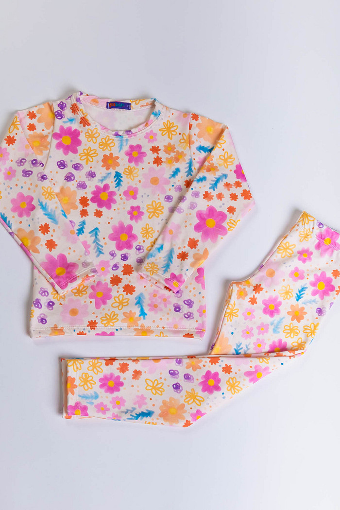 CONJUNTO TÉRMICO FLORZINHAS