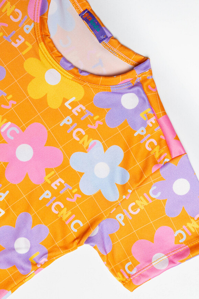 CONJUNTO MENINA CAMISETA E LEGGING PIC NIC