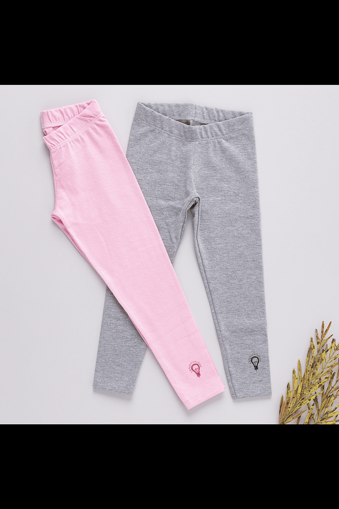 LEGGING MENINA ROSA