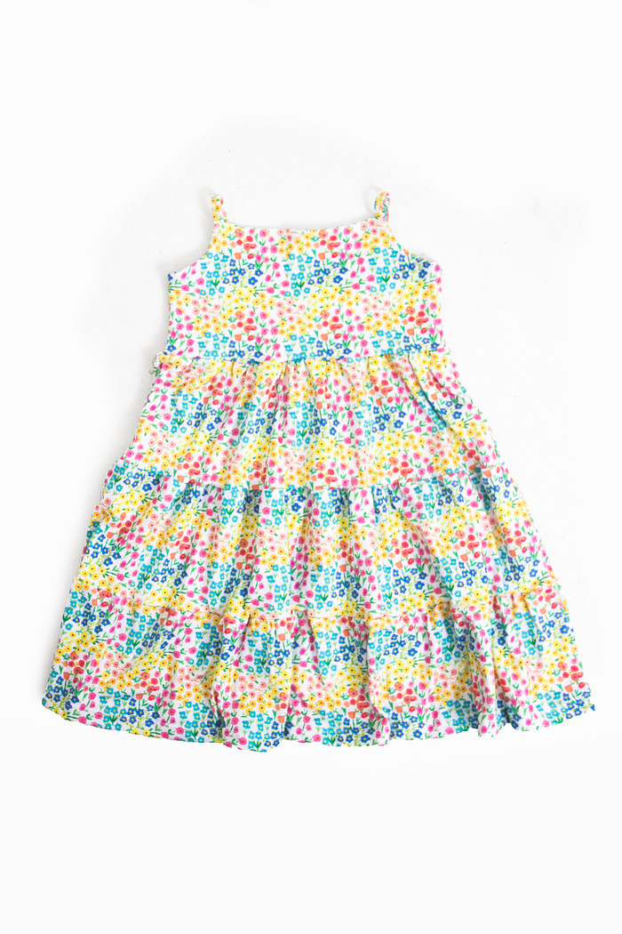 VESTIDO 3 MARIAS MENINAS FLORZINHA