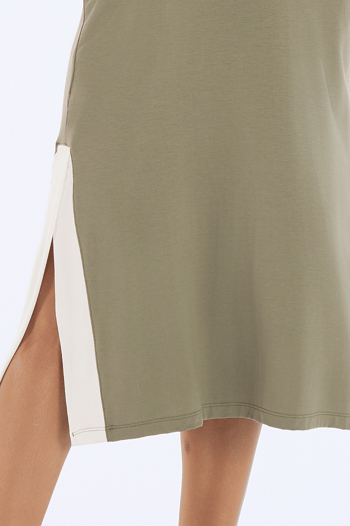 CAMISOLA MEIA MANGA EM VISCOLYCRA FEMININO