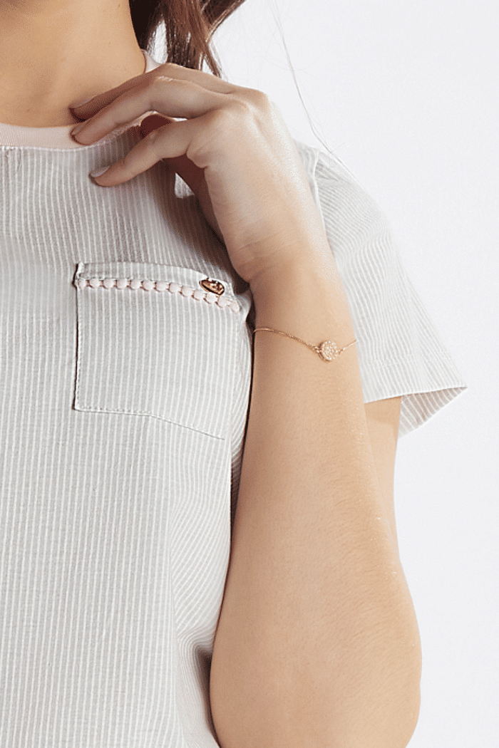 PIJAMA MEIA MANGA COM SHORTS EM MALHA ROTATIVA FEMININO 