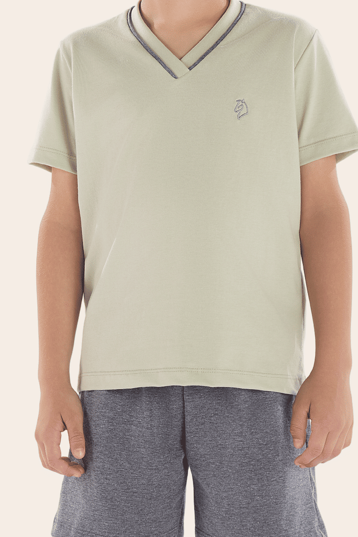 PIJAMA MEIA MANGA COM BERMUDA EM MEIA MALHA MASCULINO 