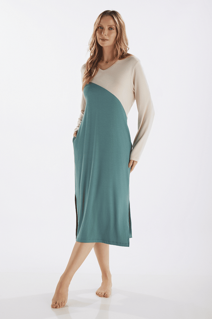 CAMISOLA MANGA LONGA EM VISCOLYCRA FEMININO 