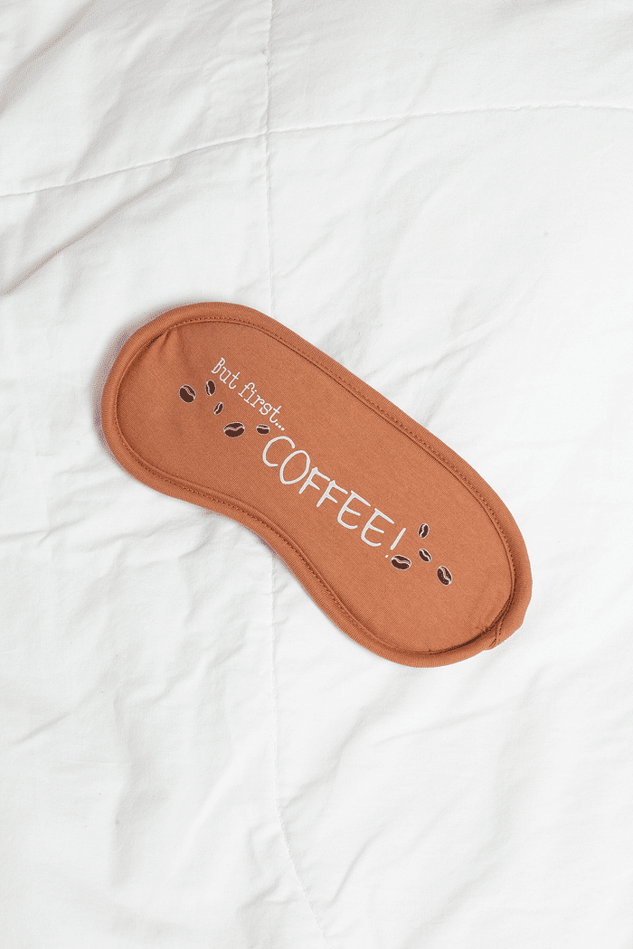 MASCARA DE DORMIR EM MEIA MALHA FEMININO 