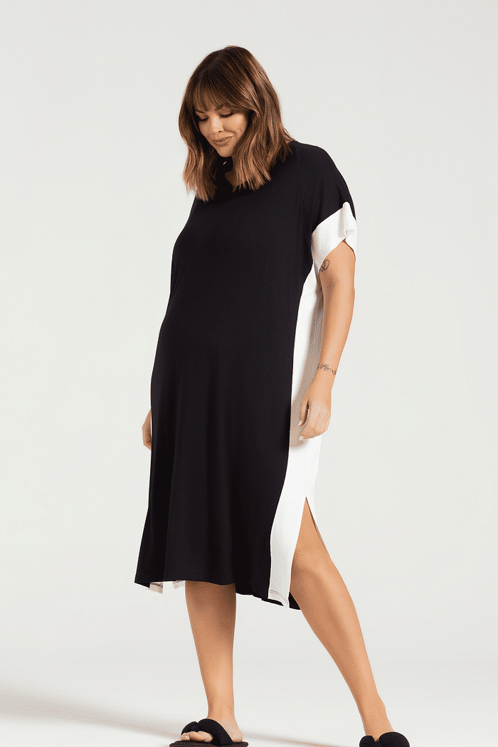 CAMISOLA MEIA MANGA EM VISCOLYCRA FEMININO