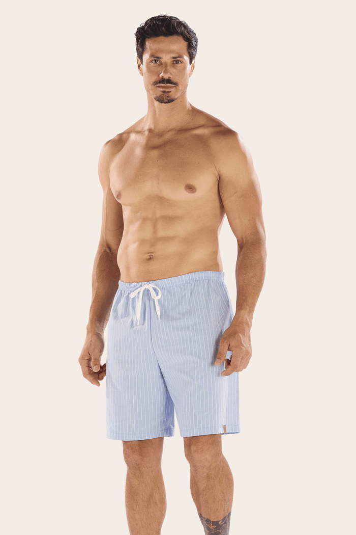 BERMUDA MASCULINA EM TRICOLINE PANA MASCULINO 