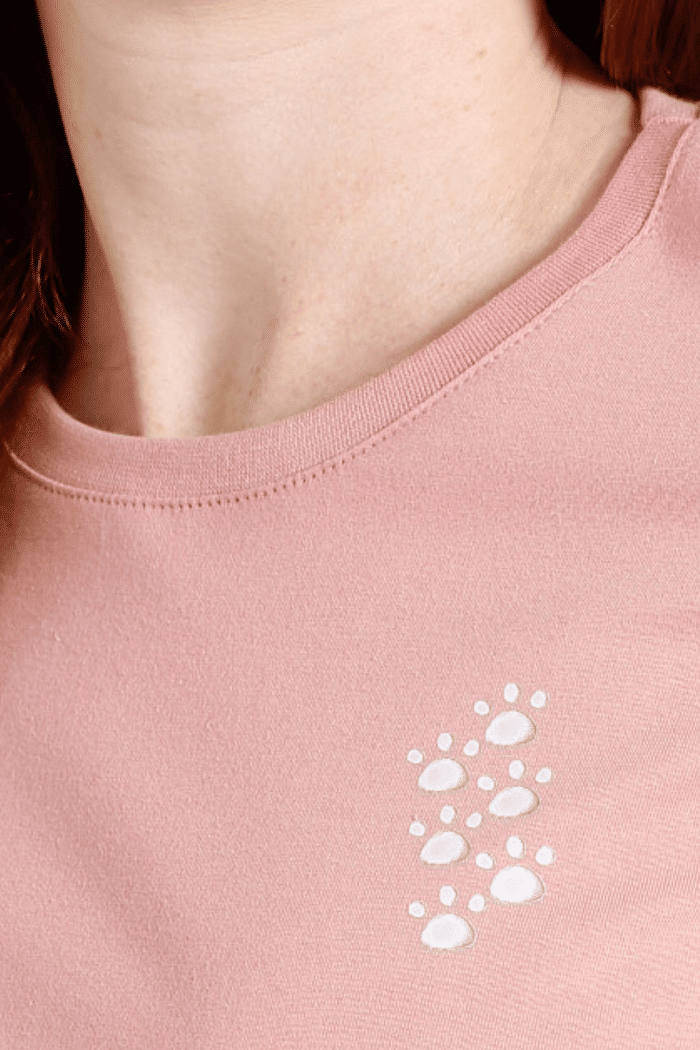 SLEEP T-SHIRT EM MEIA MALHA FEMININO 