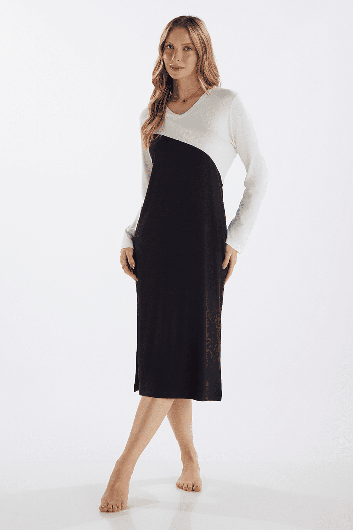 CAMISOLA MANGA LONGA EM VISCOLYCRA FEMININO 