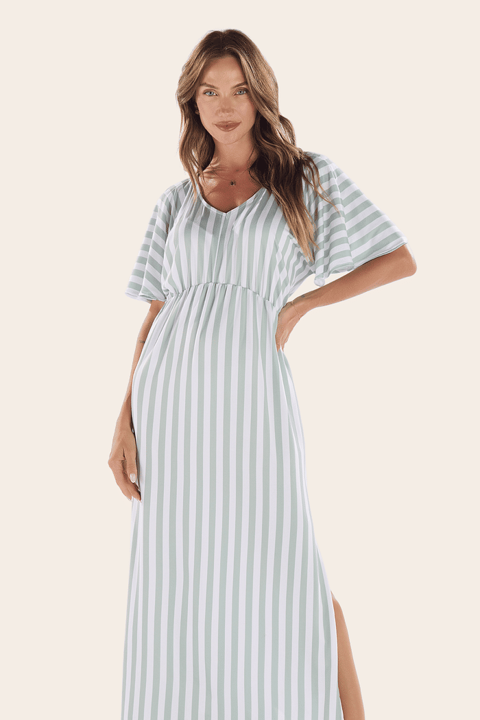 KAFTAN EM MALHA SUBLIMADA FEMININO 