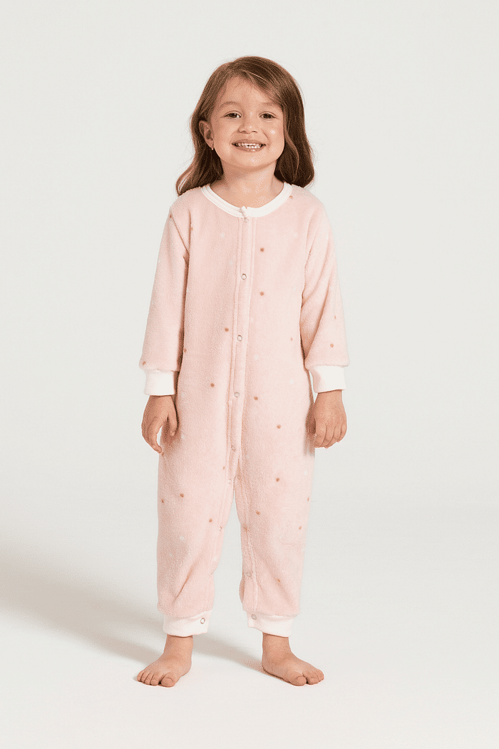 MACAQUINHO MANGA LONGA EM FLEECE ROTATIVO INFANTIL 