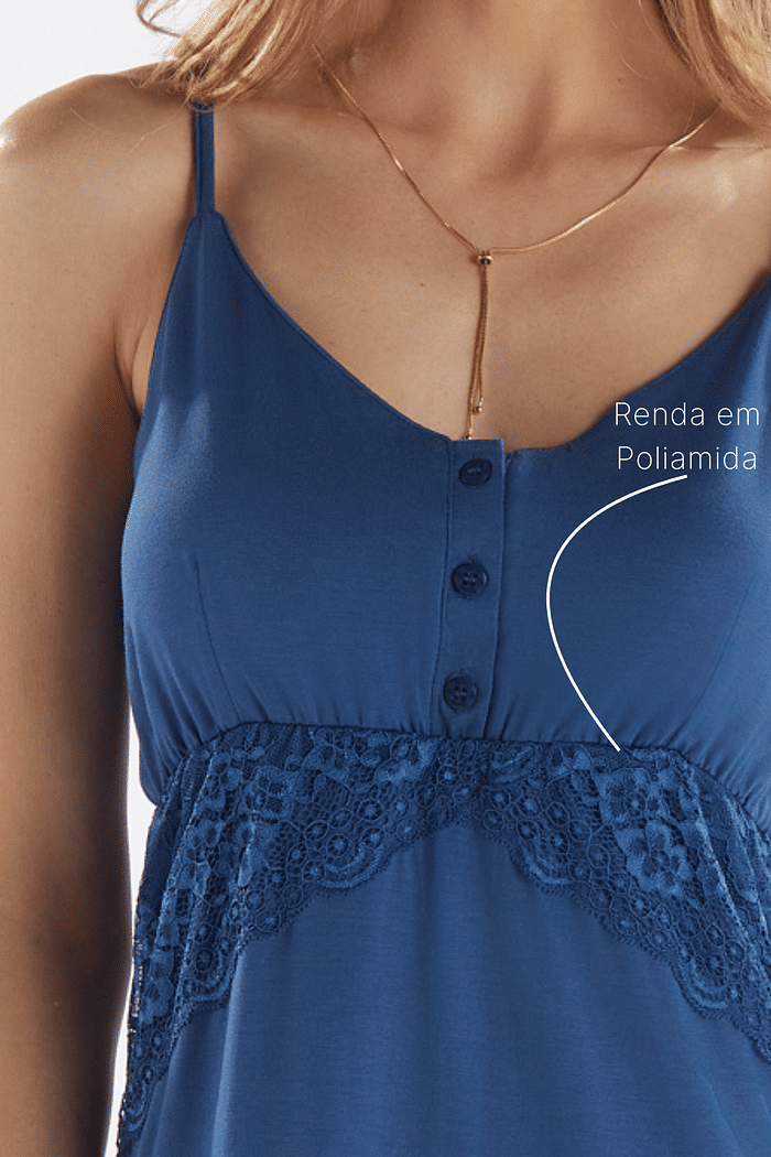 CAMISOLA ALCAS EM VISCOLYCRA FEMININO 