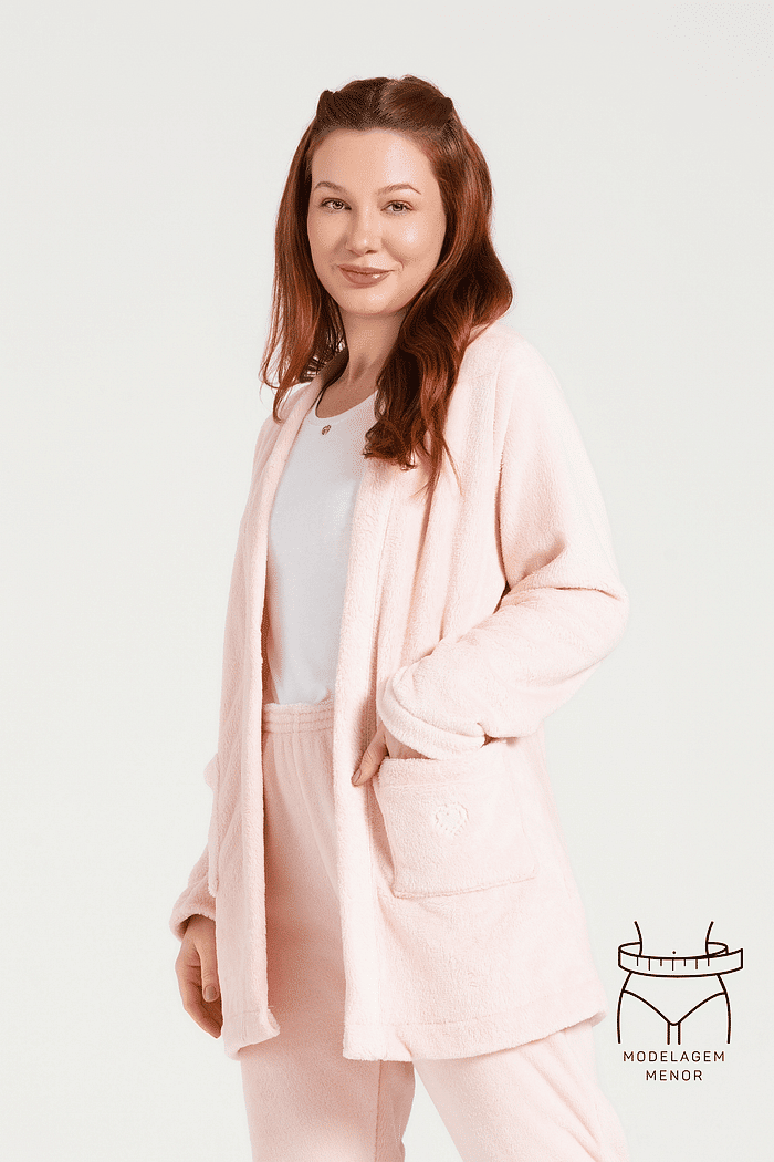 CASACO EM FLEECE FEMININO 