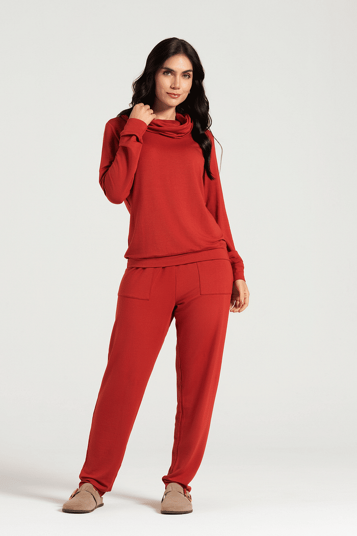 CONJUNTO MANGA LONGA COM CALCA EM VISCODAY FEMININO 