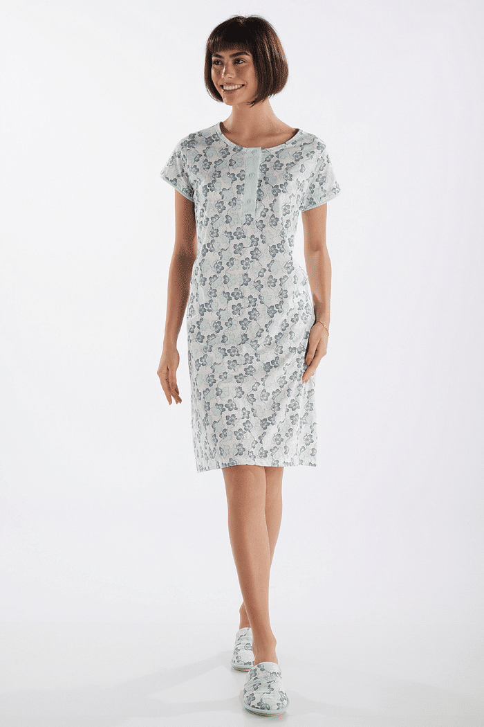 CAMISOLA MEIA MANGA COM PEITILHO EM MALHA ROTATIVA FEMININO 