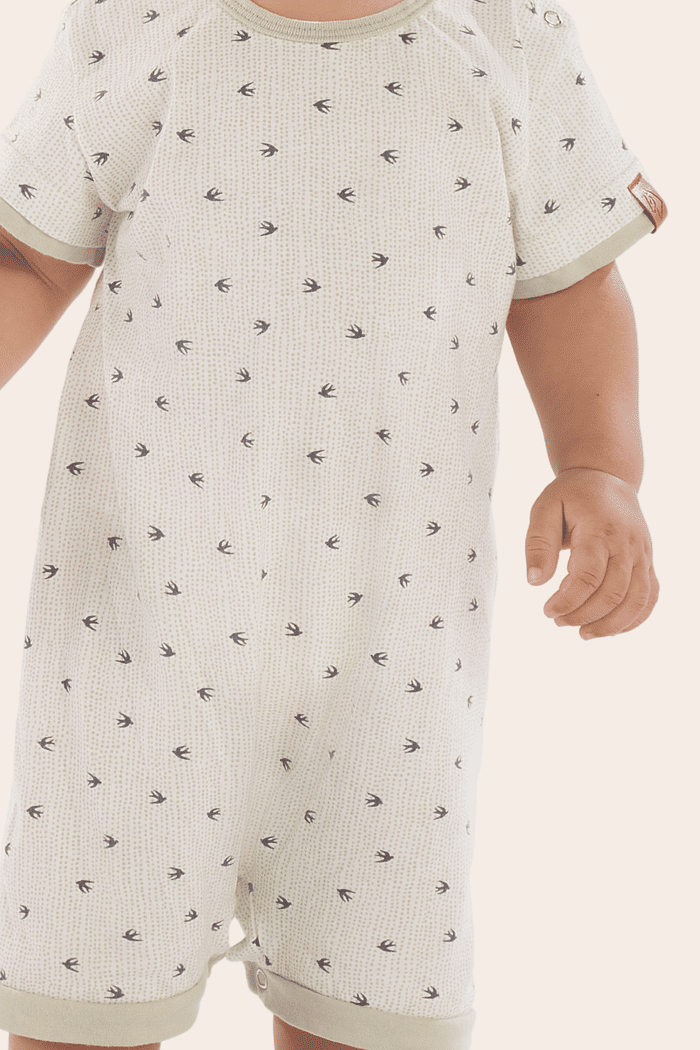 MACAQUINHO MEIA MANGA EM MALHA ROTATIVA MASCULINO 