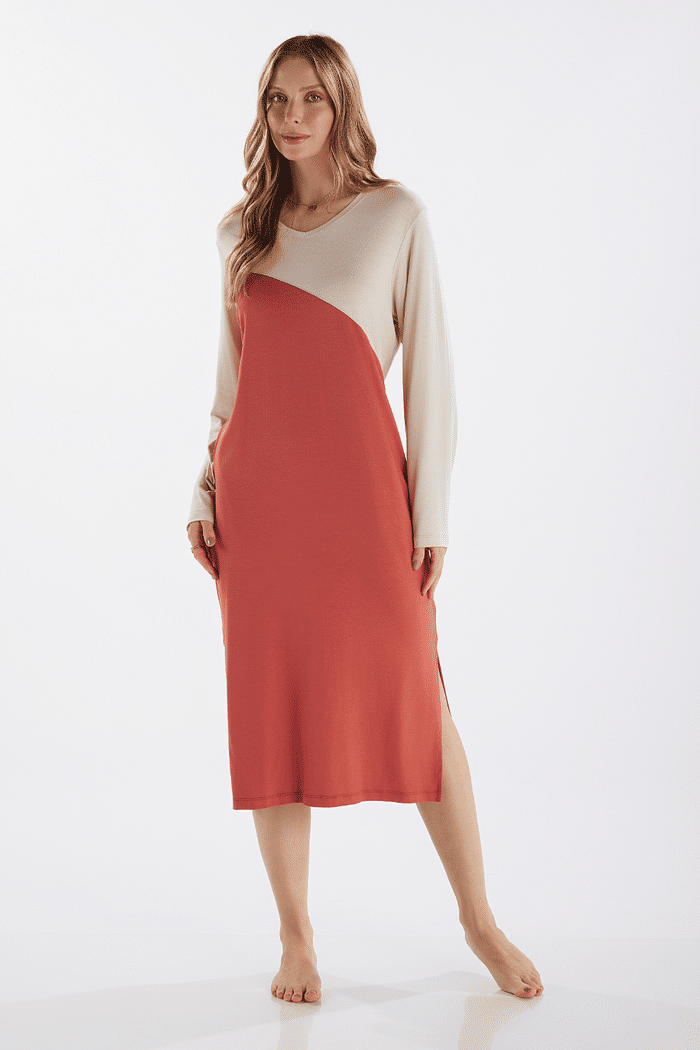 CAMISOLA MANGA LONGA EM VISCOLYCRA FEMININO 