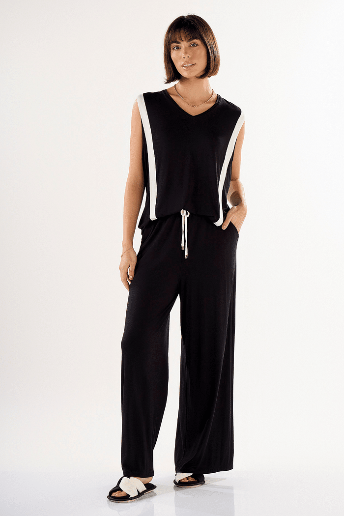 PIJAMA FEMININO REGATA COM CALÇA EM  VISCOLYCRA
