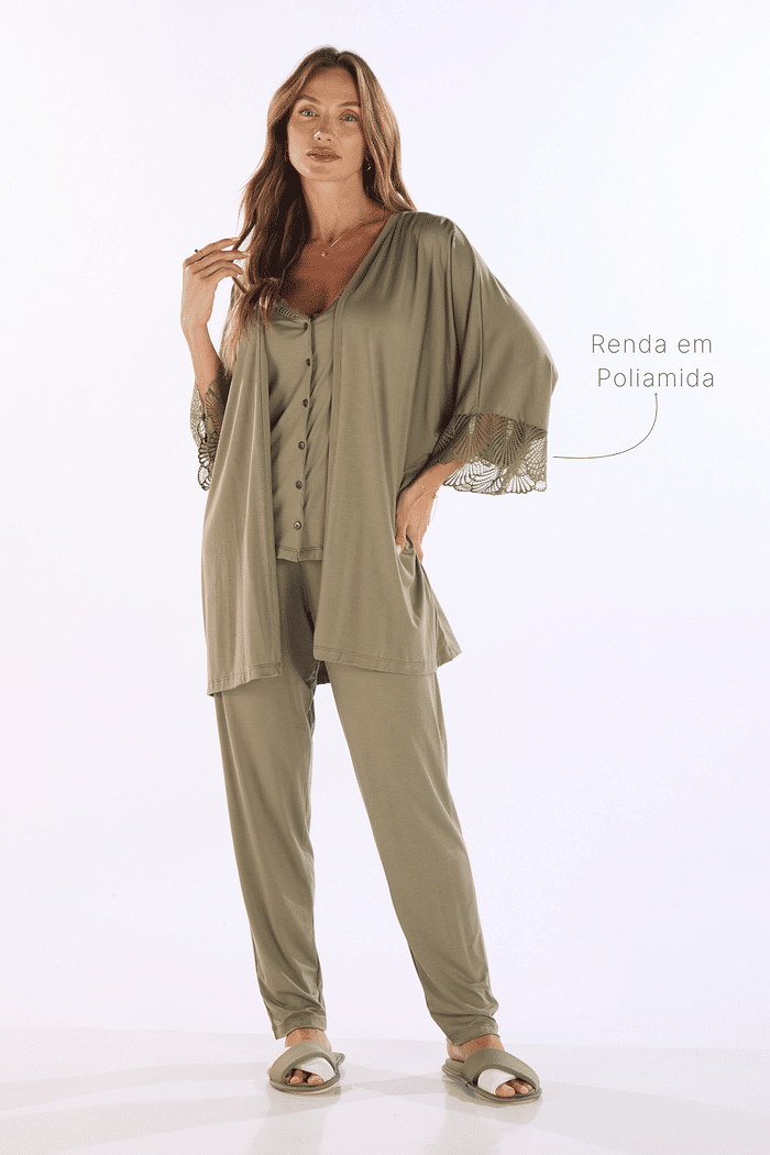 KIMONO EM VISCOLYCRA FEMININO