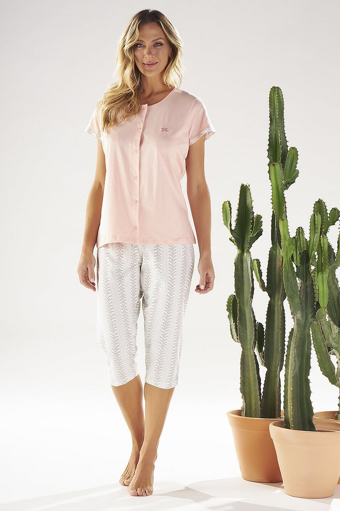 PIJAMA CURTO MALHA FEMININO