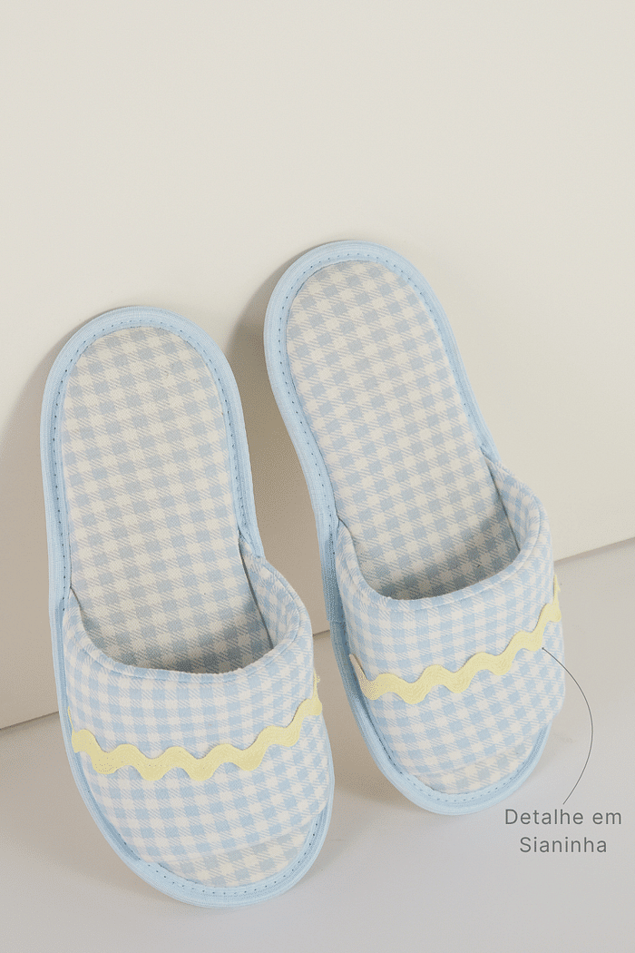 CHINELO FEMININO EM MALHA ROTATIVA 
