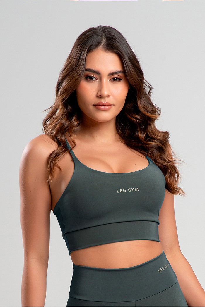 Top Feminino Fitness Petróleo