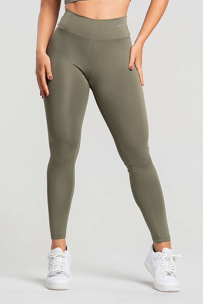 Legging Feminina Fitness Verde Militar