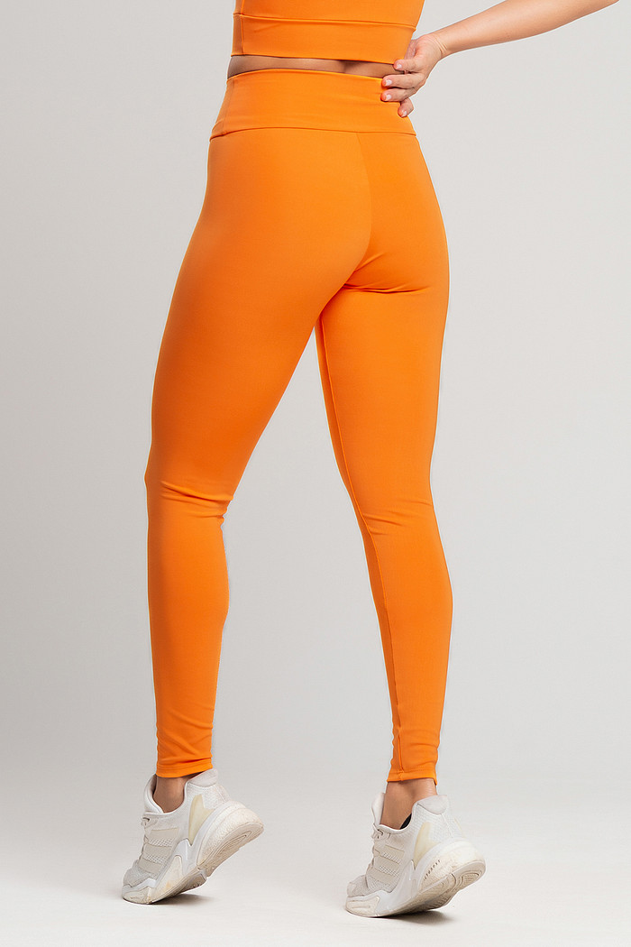 Legging Feminina Fitness Laranja