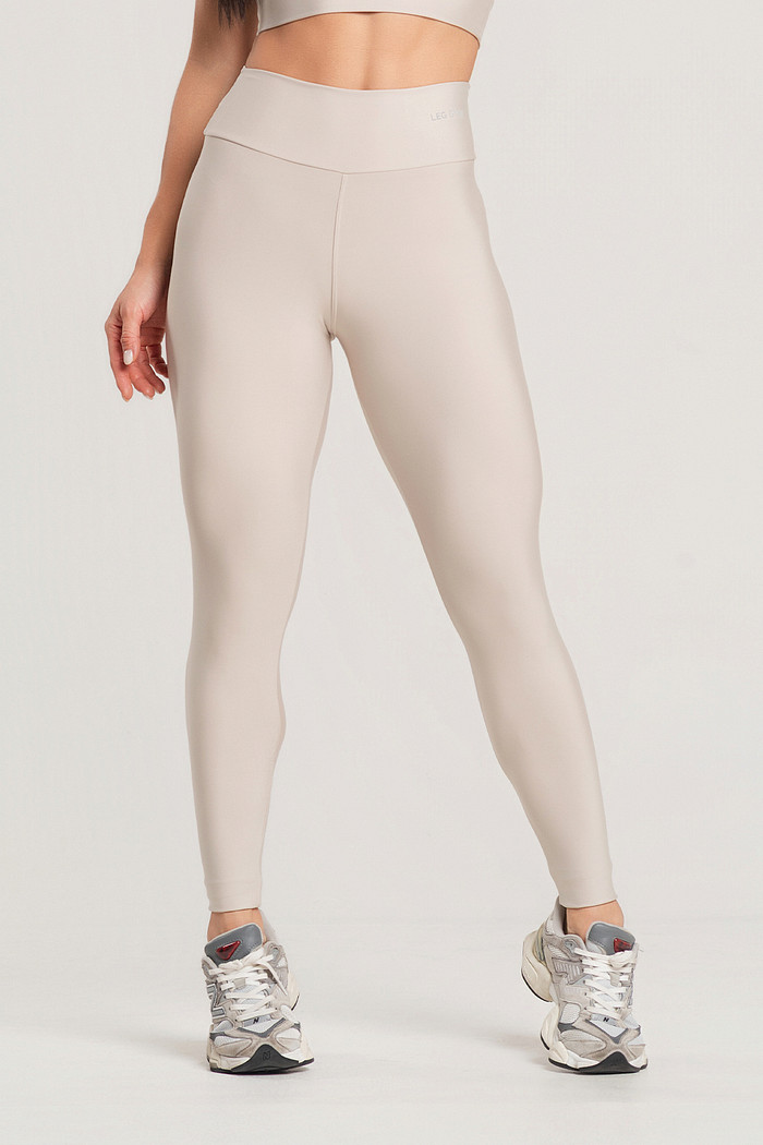 Legging Feminina Fitness Off White