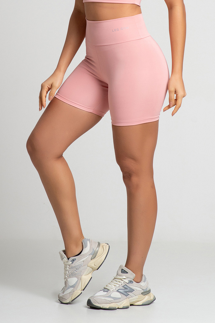 Shorts Feminino Fitness Rosê