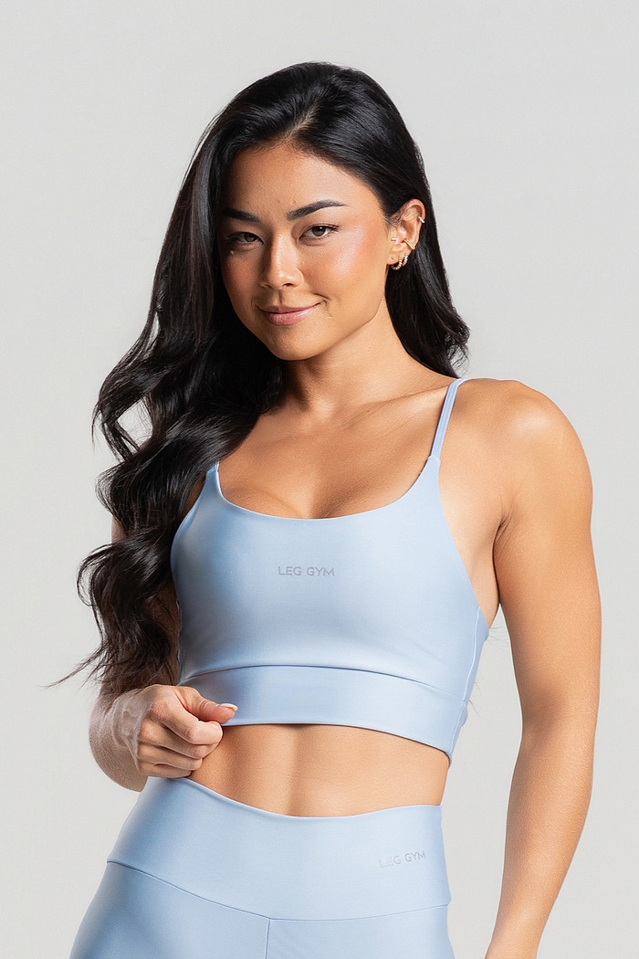 Top Feminino Fitness Céleste