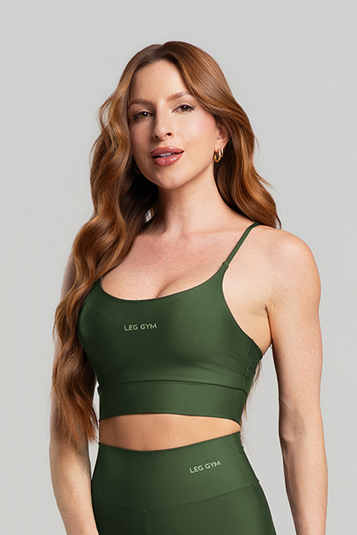 Top Feminino Fitness Oliva