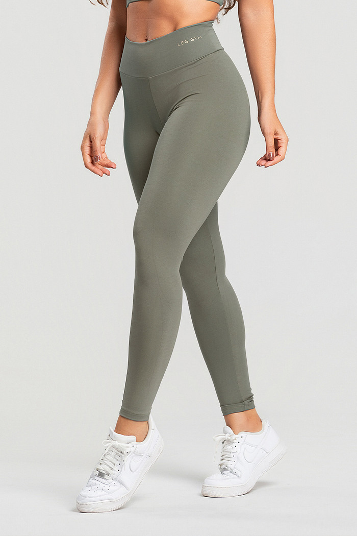 Legging Feminina Fitness Chumbo
