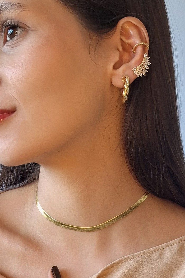 Brinco Vic | Ouro 18k