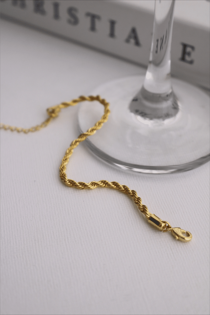 Pulseira Cordão Baiano | Ouro 18k