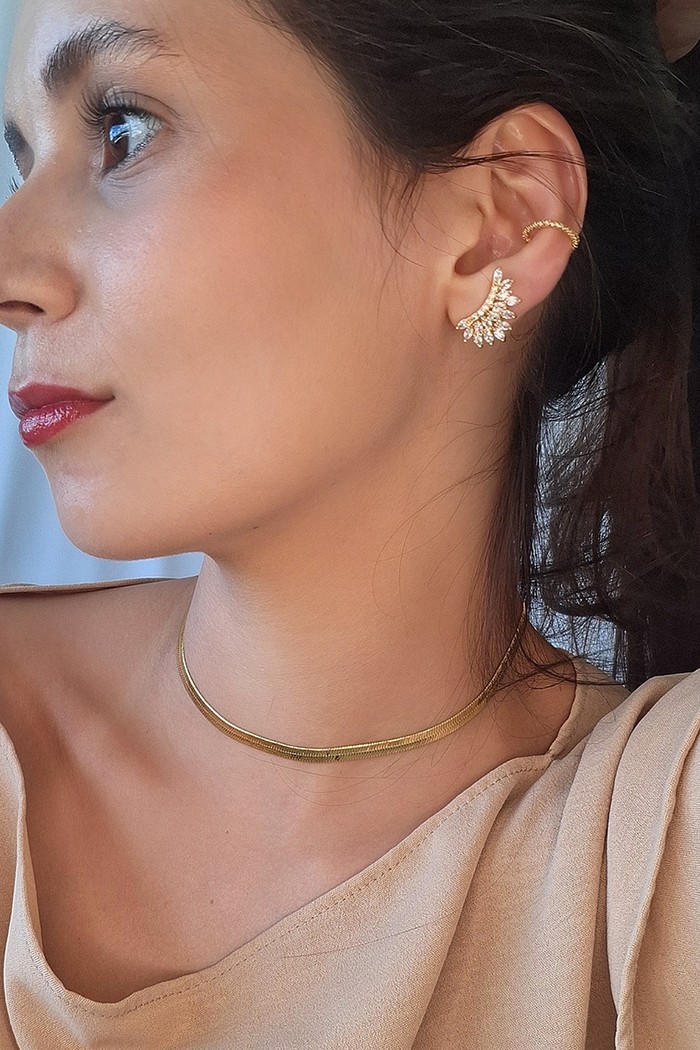 Brinco Katie | Ouro 18k