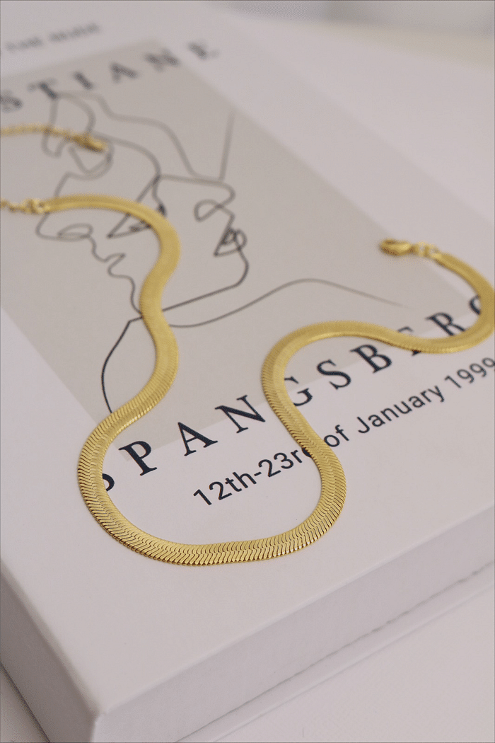 Choker Fita | Ouro 18k