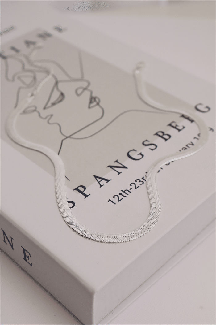 Choker Fita | Prata 925