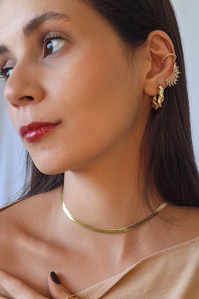 Brinco Argola Kin | Ouro 18k