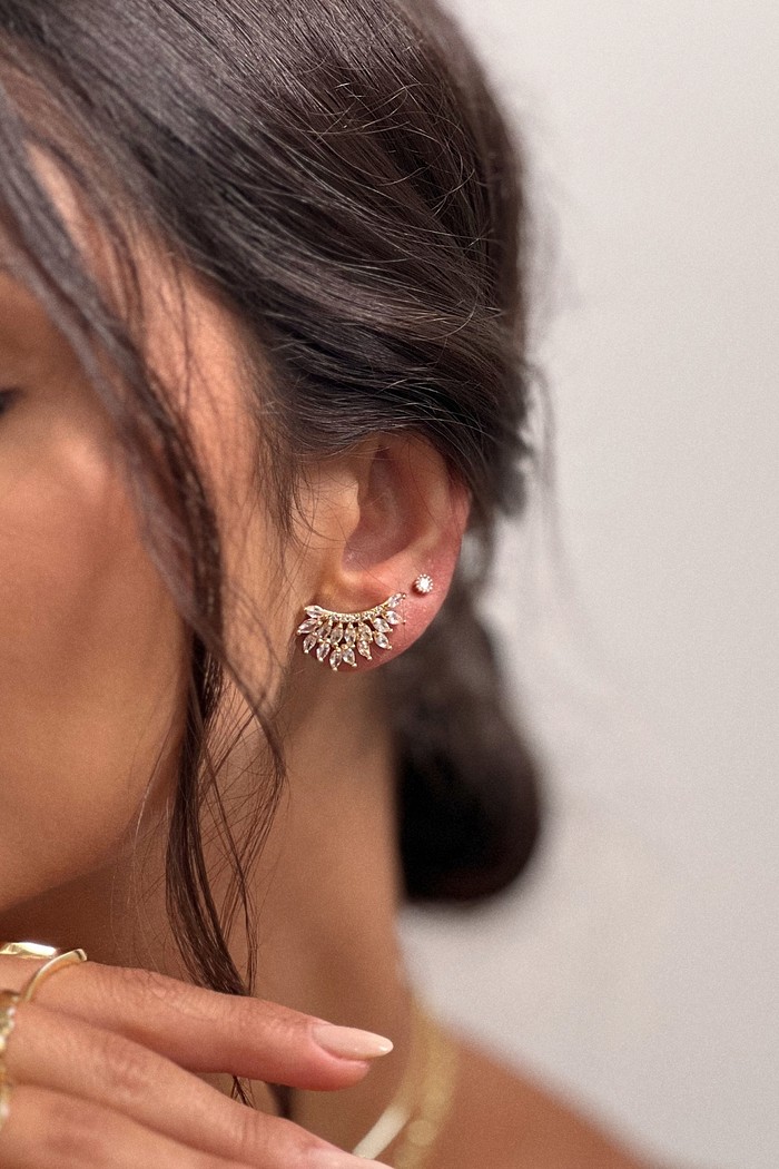 Brinco Katie | Ouro 18k