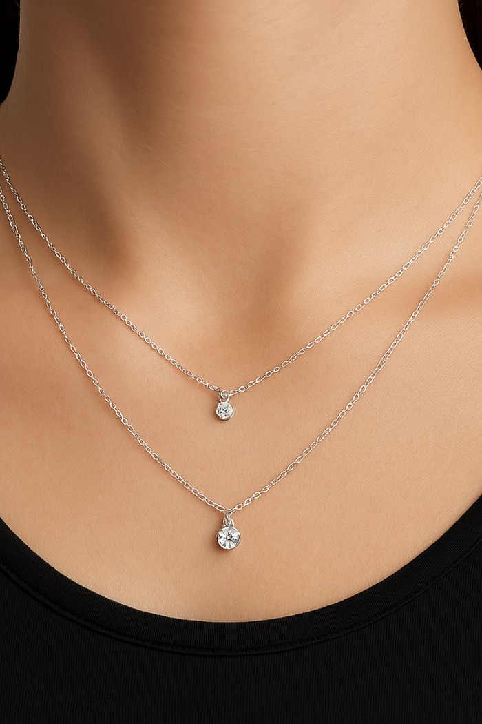 Colar Ponto de Luz | Prata 925