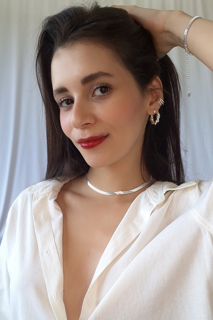 Choker Fita | Prata 925