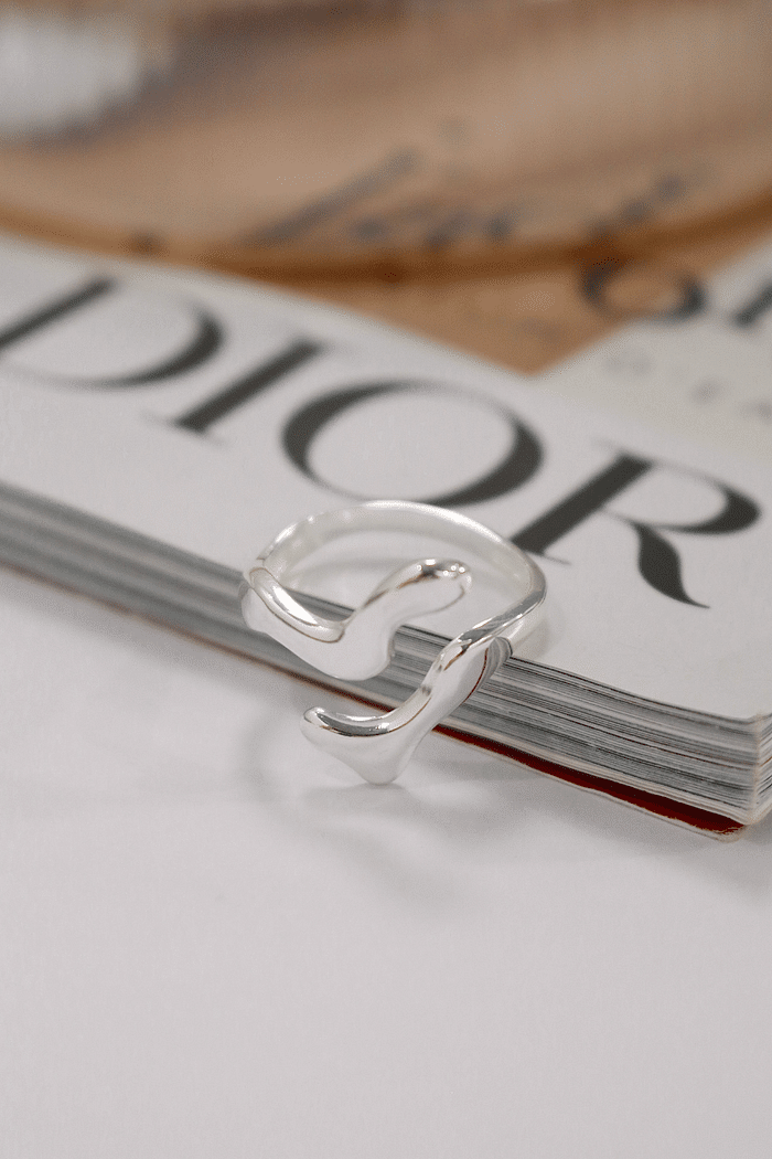 Anel Curve | Prata 925