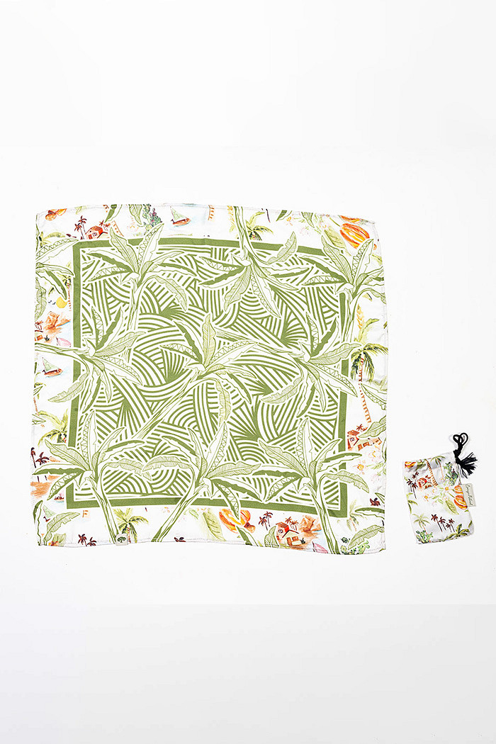 Bandana Bananeiras Vetor