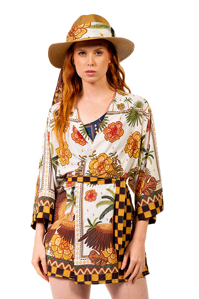 Kimono Raízes Tucano Barra Noite