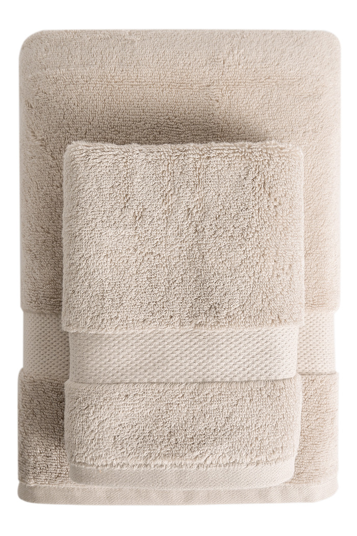 Toalha Banhao 500g Super Soft Zero Twist Taupe 80Cm X 1,50M