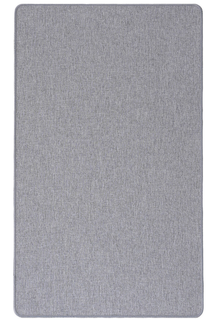 Tapete Para Cozinha Antiderrapante MultiUso 45x75cm - Prata