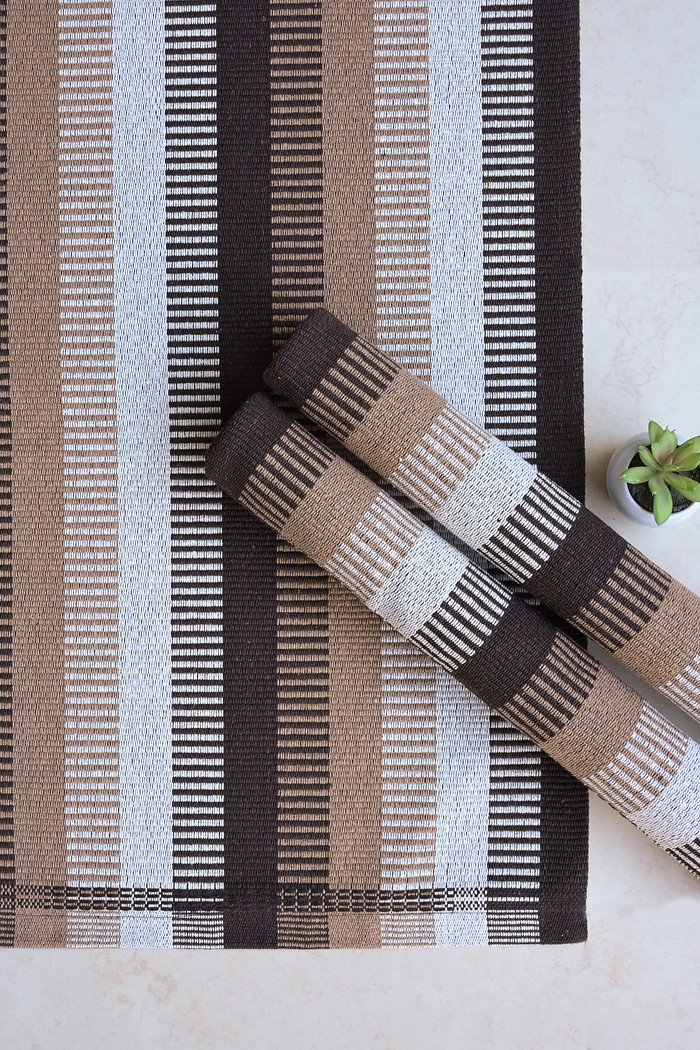 Kit de Cozinha 3 Peças Cacto Marrom